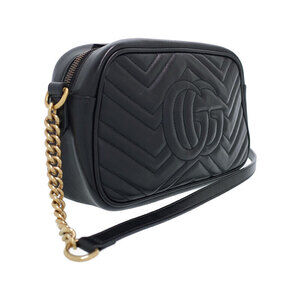 Gucci Quilted GG Marmont Bag Shoulder